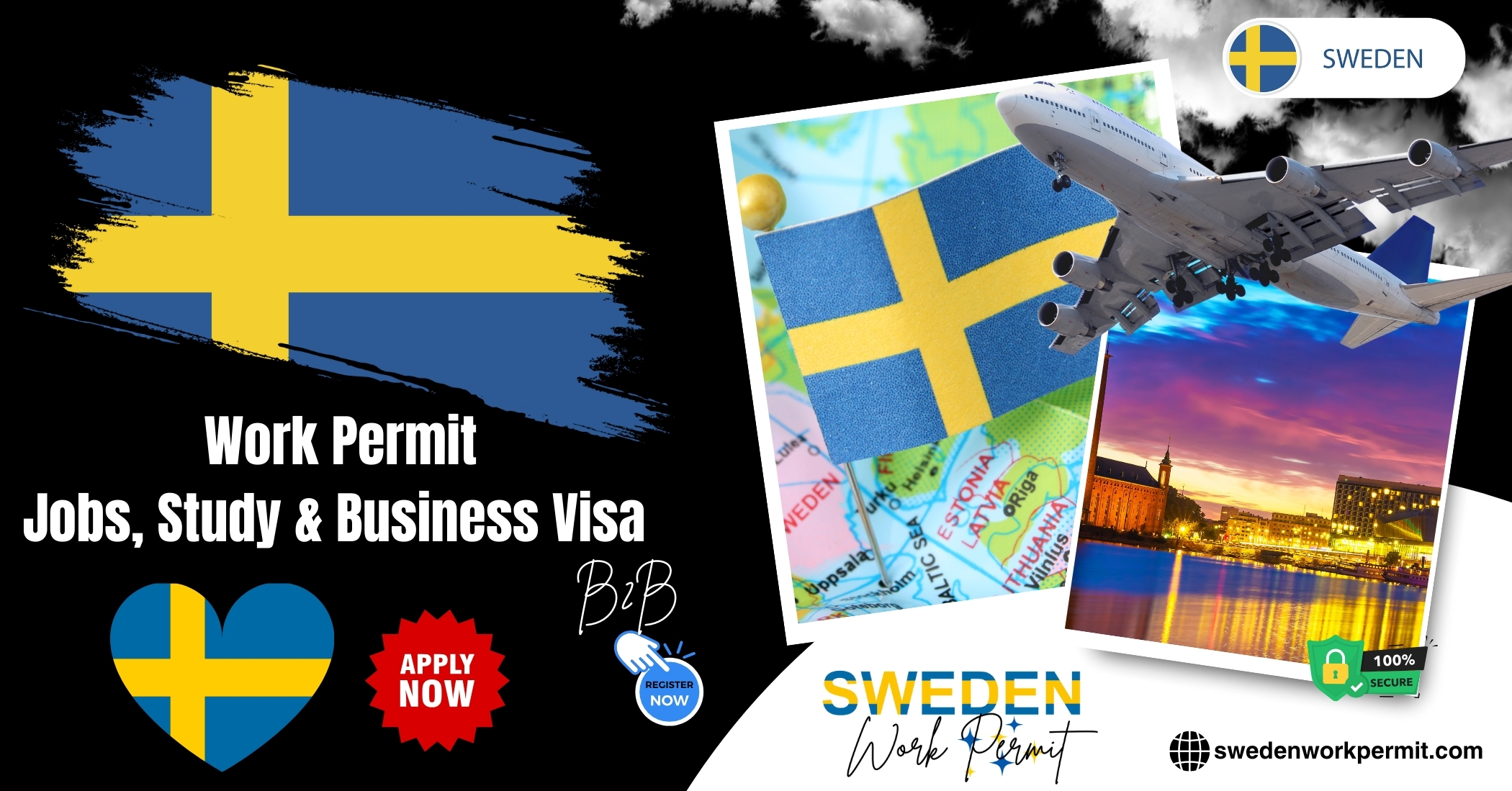 Sweden Work Permit Visa & Business Resident Visa Requirements from Honduras